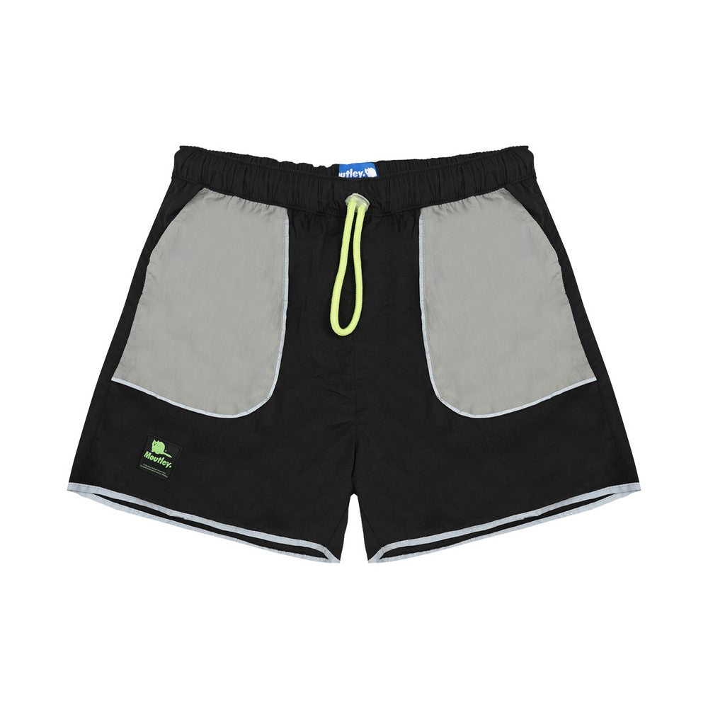 Moutley Men's Broadshort Pants Regular Fit Crinkle Run OL-010125