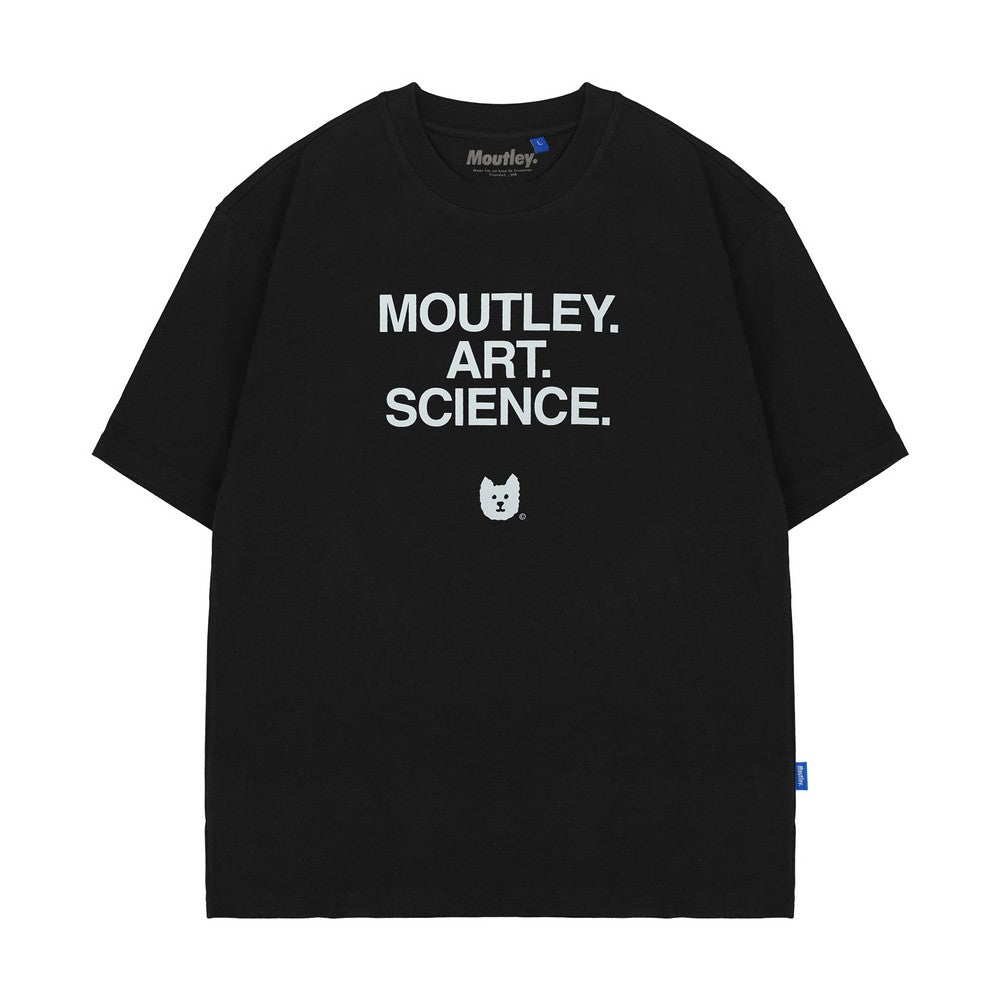 Moutley Men's T-Shirt Short Sleeve Oversized Fit Cotton 20s Art Science OL-040425