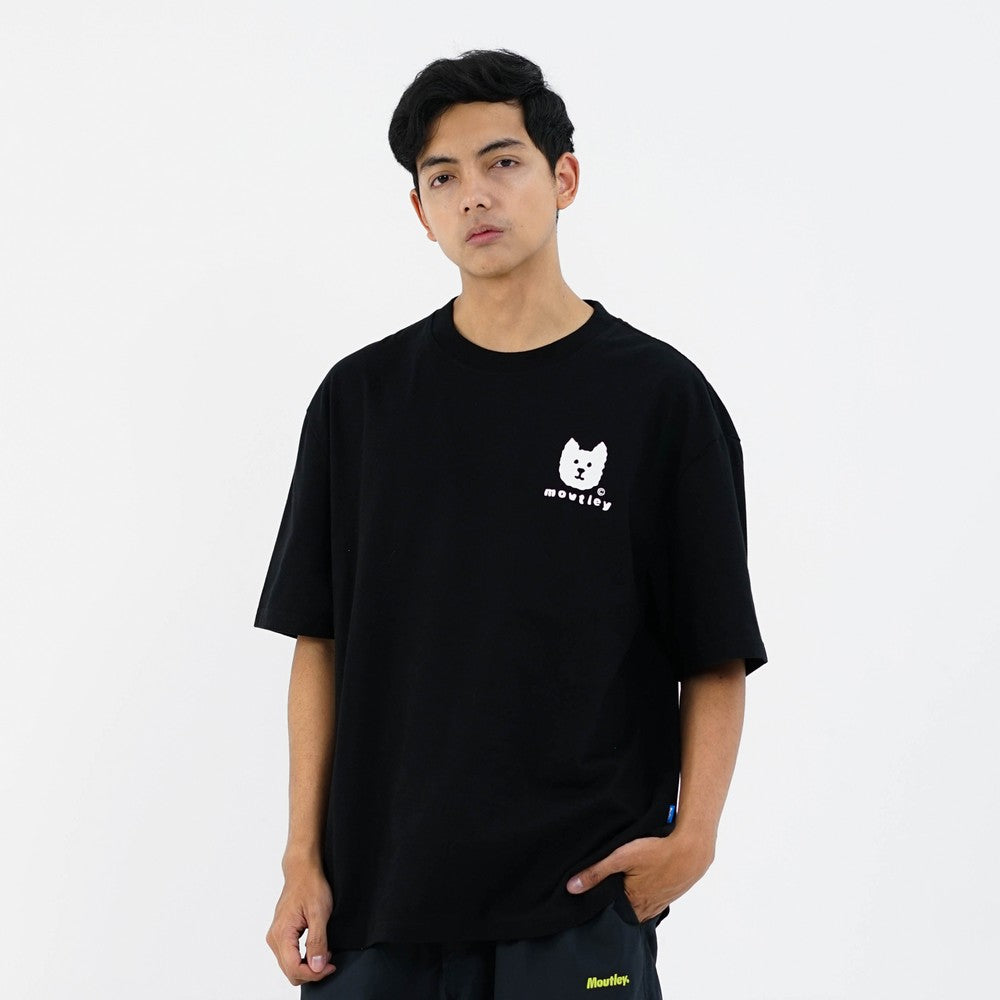 Moutley Men's T-Shirt Short Sleeve Oversized Fit Cotton 16s Tu Amor OL-041224