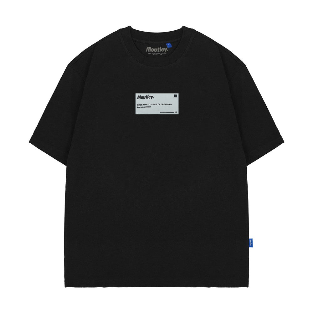 Moutley Men's T-Shirt Short Sleeve Oversized Fit Cotton 20s Box OL-090425
