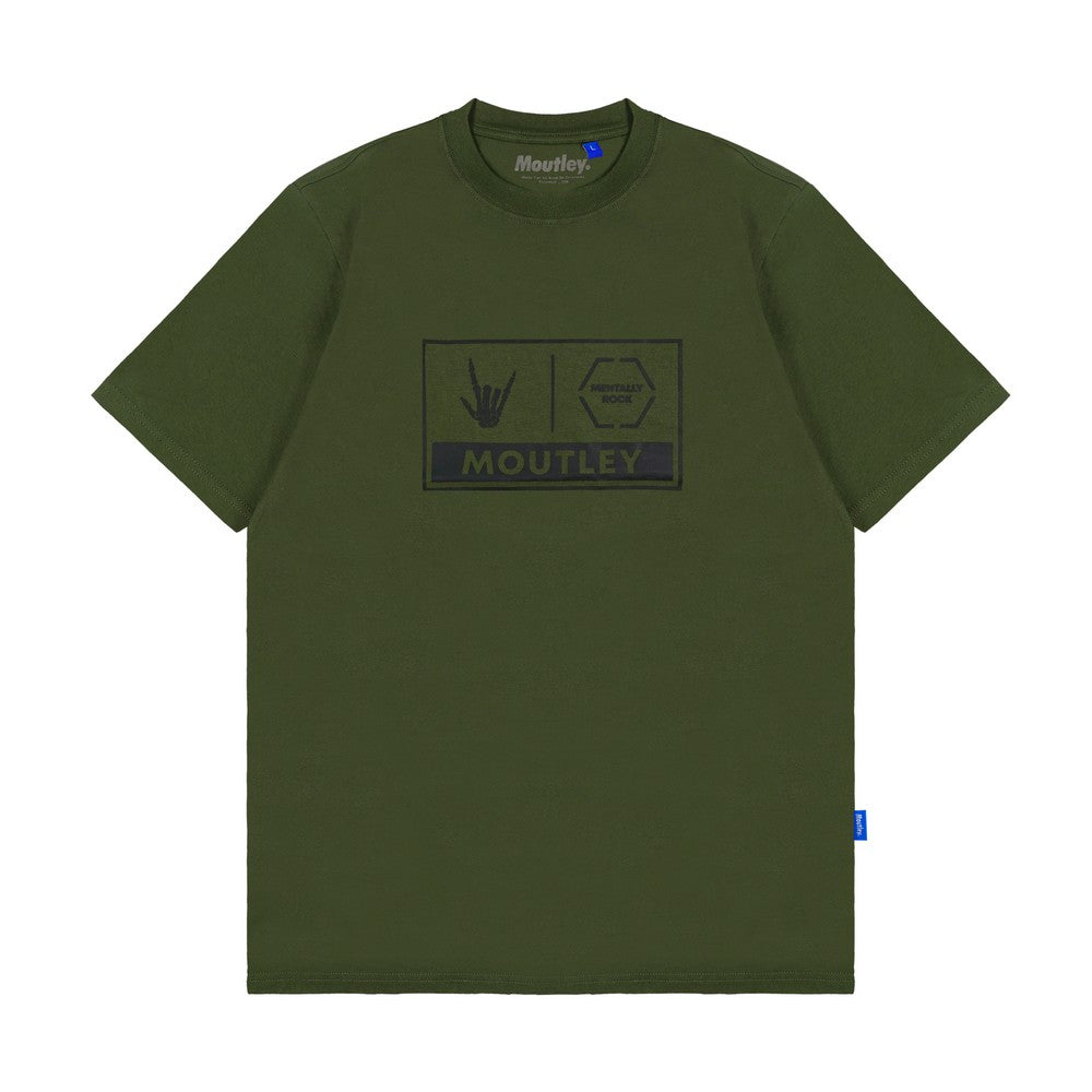 Moutley Men's T-Shirt Mild Cotton Mentally Rock OL-210723