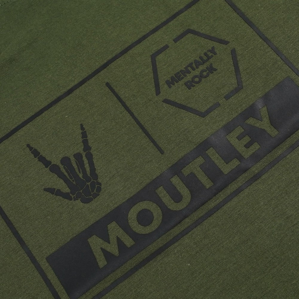 Moutley Men's T-Shirt Mild Cotton Mentally Rock OL-210723
