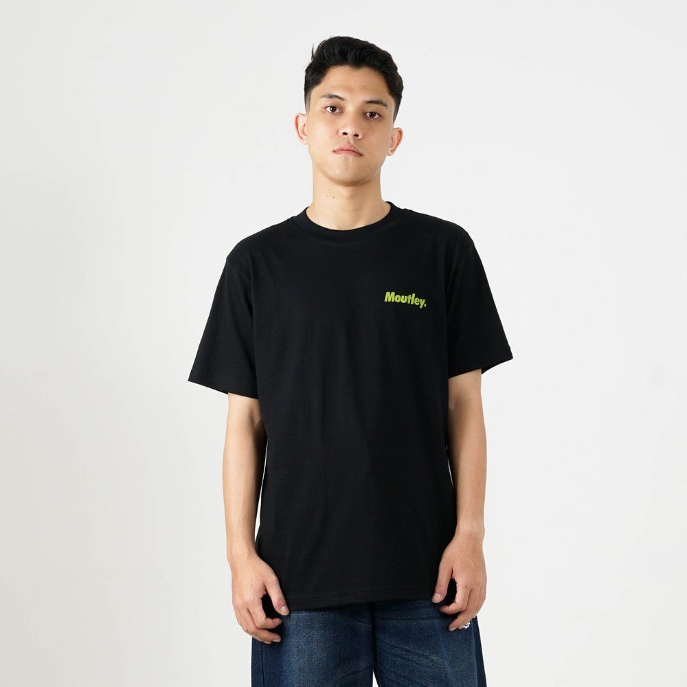 Moutley Men's T-Shirt Mild Cotton Basic Script Logo OL-270723