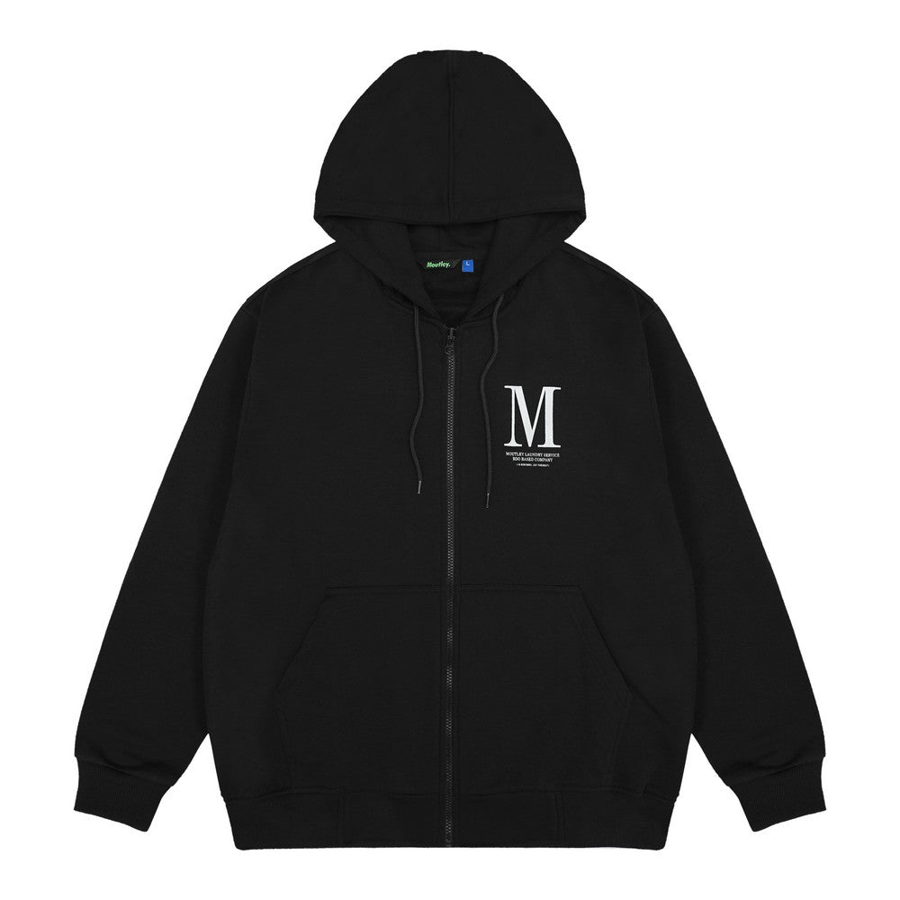 Moutley Men's Jacket Basic Hoodie Sweatshirt Regular Fit Fleece Sadness 071224