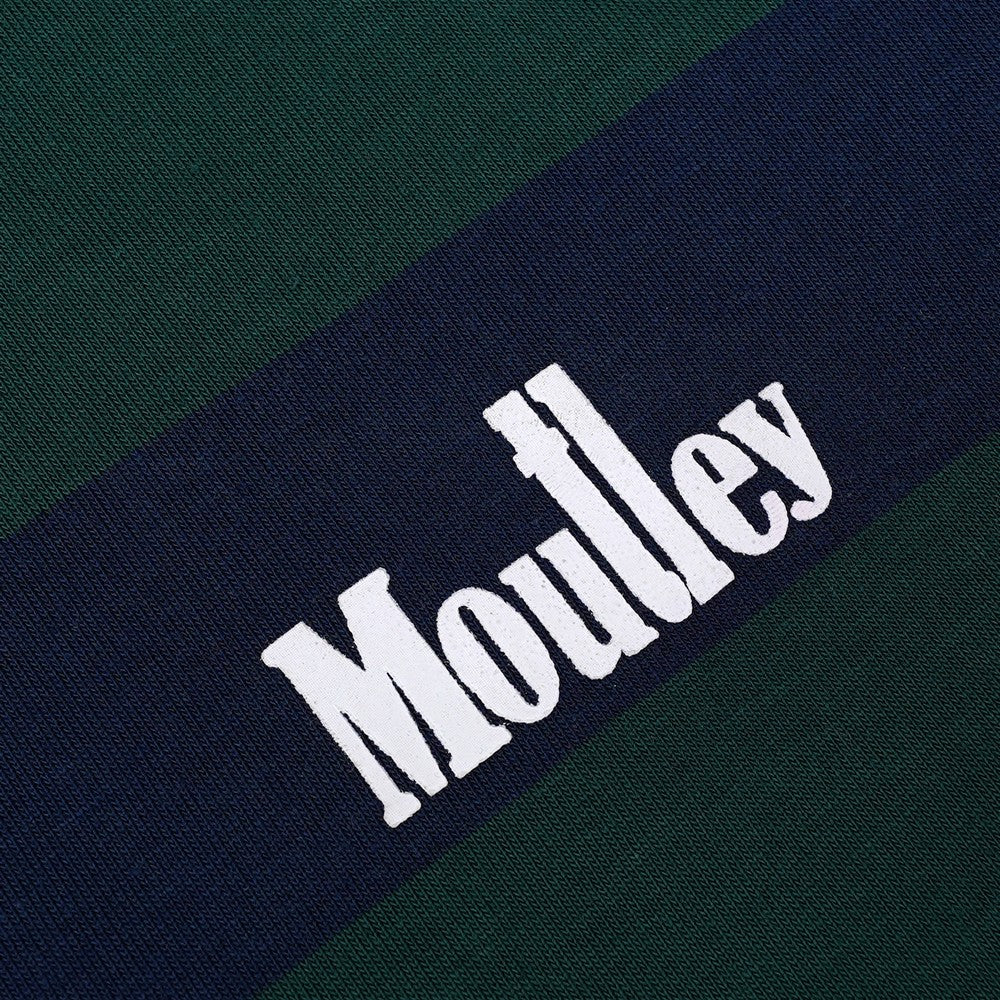 Moutley Men's T-Shirt Short Sleeve Oversized Fit Cotton 16s Stripe OL-C230325