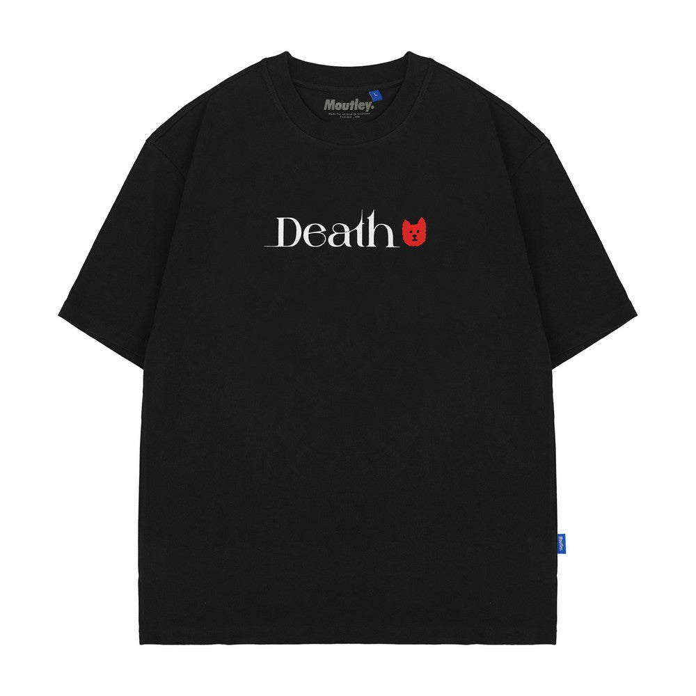 Moutley Men's T-Shirt Short Sleeve Oversized Fit Cotton 16s Death OL-070725