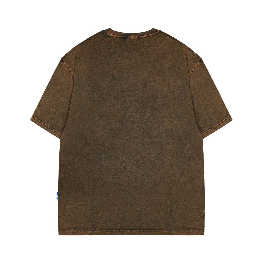 Moutley Men's T-Shirt Short Sleeve Oversized Fit Cotton 20s Seblay OL-C140725