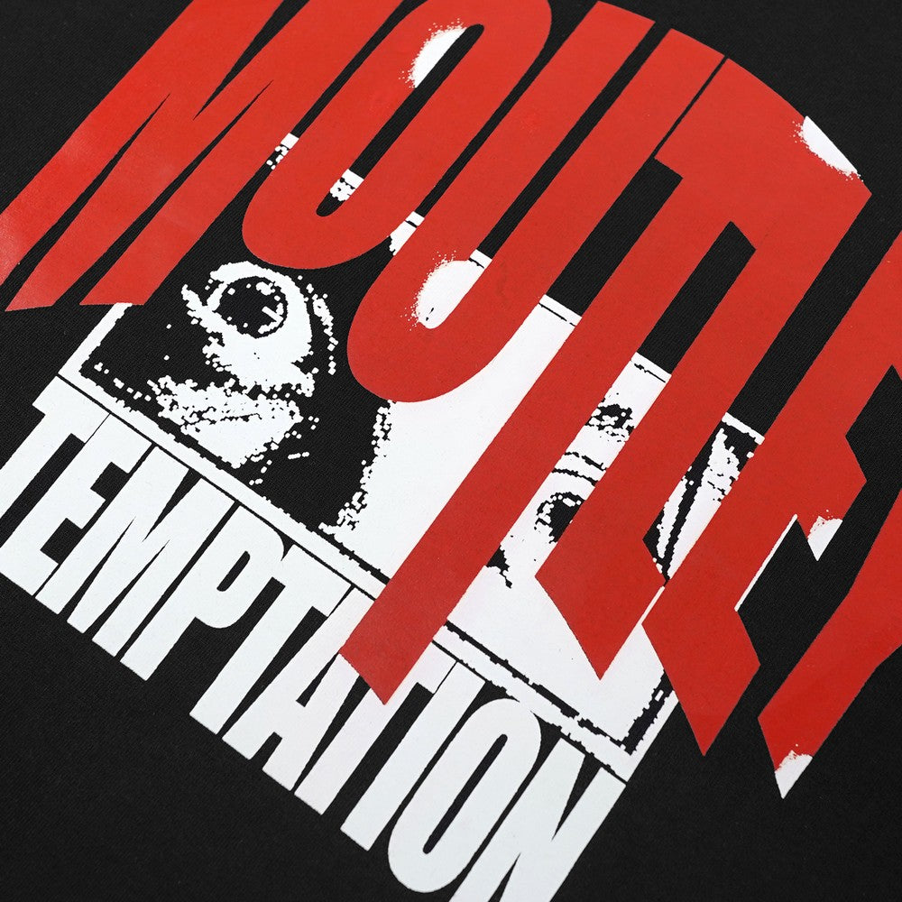 Moutley Men's T-Shirt Short Sleeve Oversized Fit Cotton 16s Temptation OL-080725