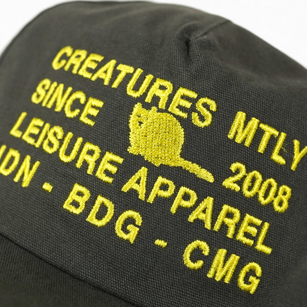 Moutley Snapback Hat Canvas Leisure OL-050925