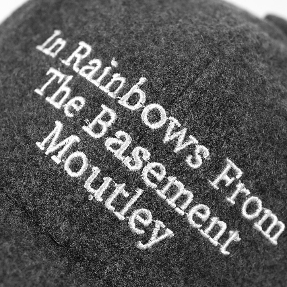 Moutley Short Visor Hat Wool Rainbows OL-020925