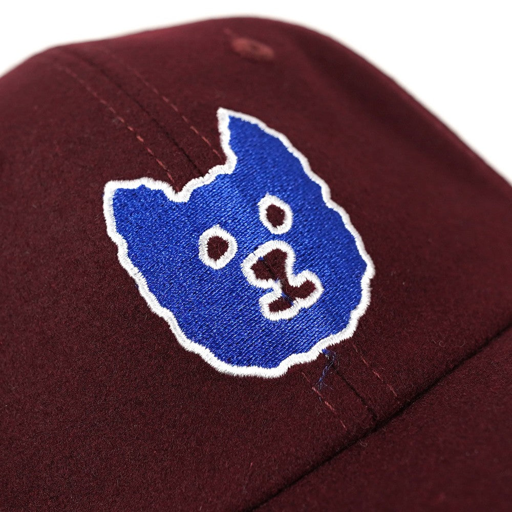 Moutley Short Visor Hat Wool Logo OL-010925