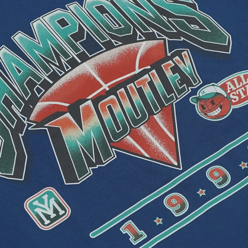 Moutley Men's T-Shirt Short Sleeve Champions All Star C010923