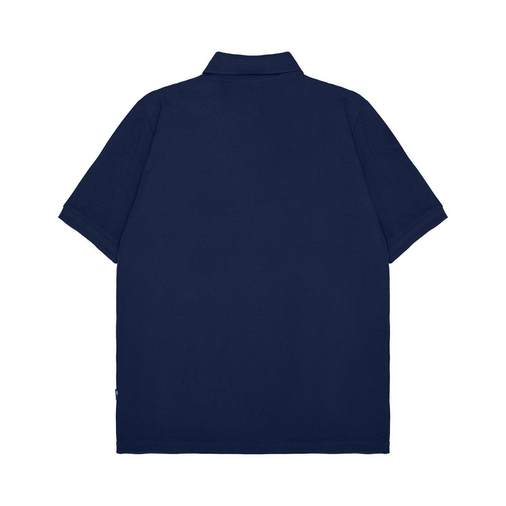 Moutley Men's Collar T-Shirt Short Sleeve Oversized Fit Cotton 16s Being OL-C010325