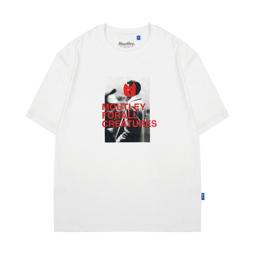 Moutley Men's T-Shirt Short Sleeve Oversized Fit Cotton 16s MPV OL-190725