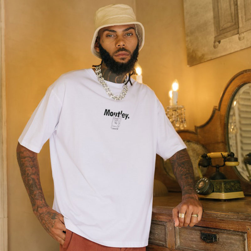 Moutley Oversized T Shirt Typography 200323