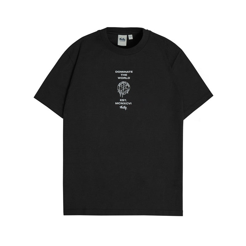 Moutley Men's T-Shirt Oversize Dominate the World C040423